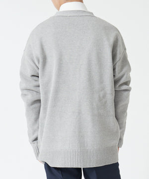 杢グレー モデル:167cm M着用