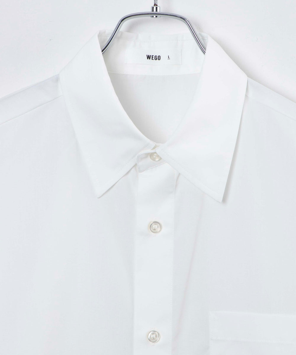 メンズスクールシャツL／S