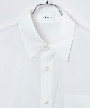 メンズスクールシャツL／S