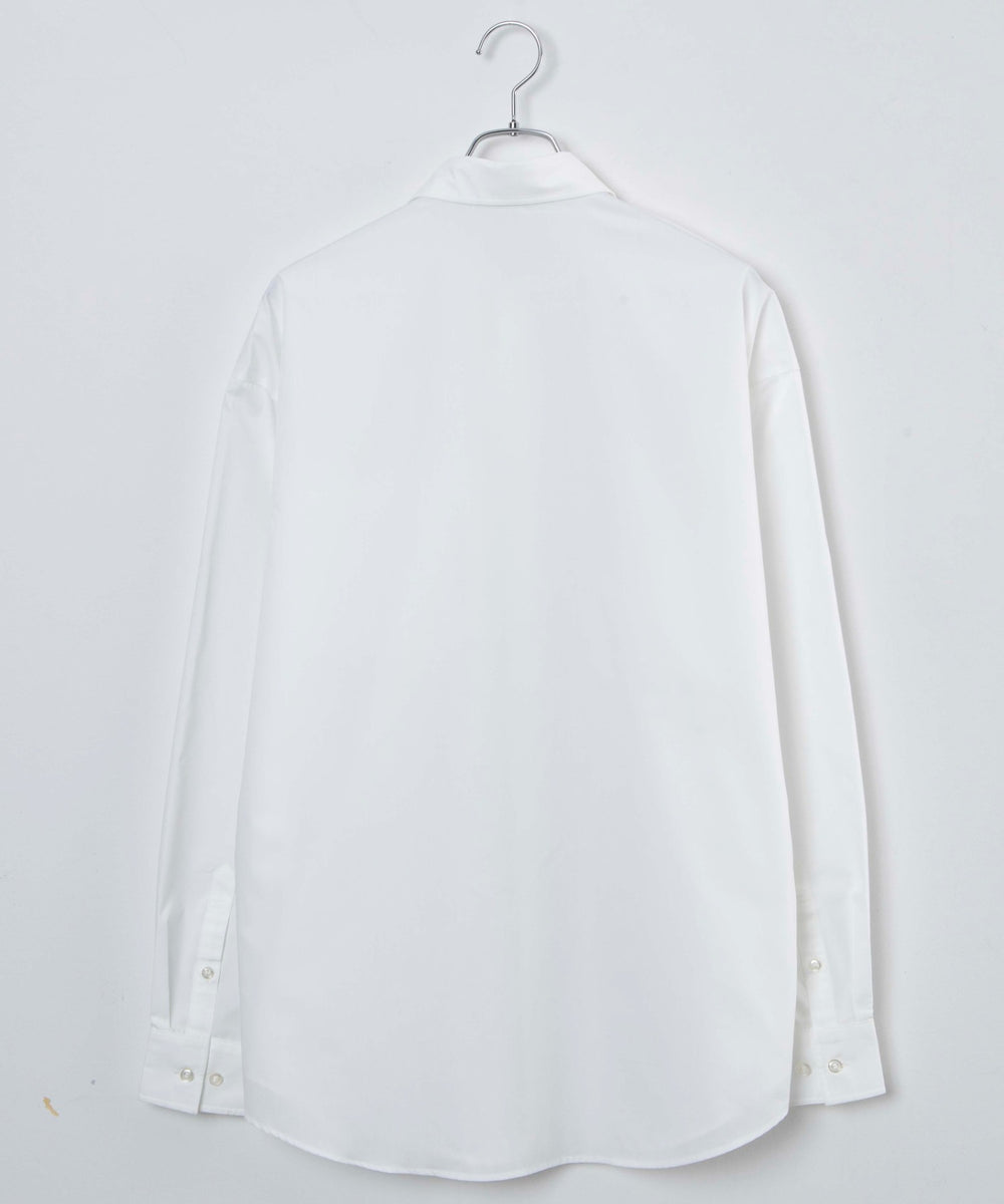 メンズスクールシャツL／S