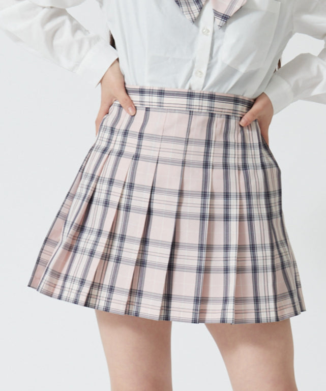 レッドチェック1 モデル:160cm M着用