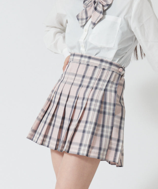 レッドチェック1 モデル:160cm M着用