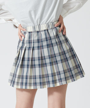 ホワイトチェック1 モデル:160cm M着用