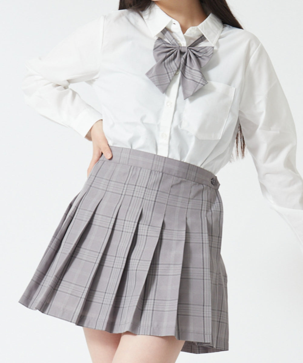 グレーチェック1 モデル:160cm M着用