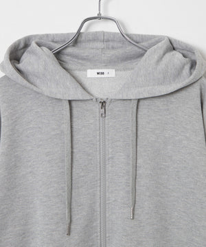 【スクール】ルーズフィットジップパーカー