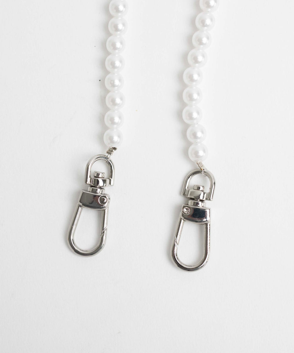 リボンビーズストラップ