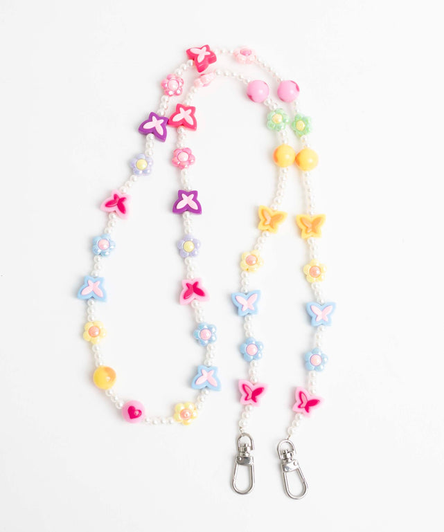 モチーフビーズストラップ