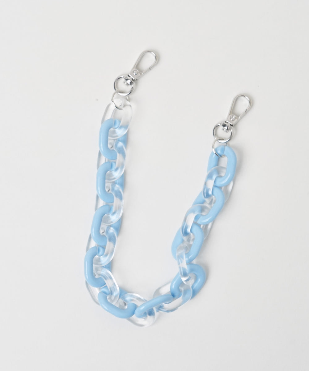 クリアチェーンハンドストラップ