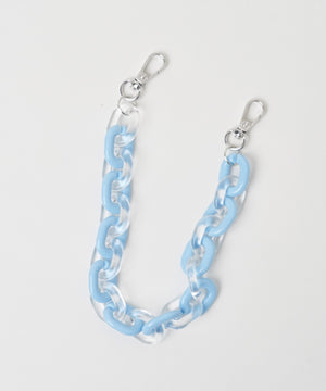 クリアチェーンハンドストラップ