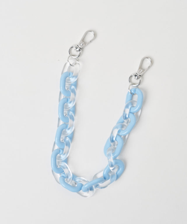 クリアチェーンハンドストラップ