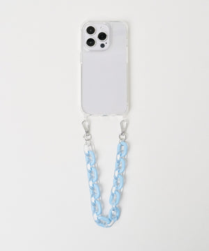 クリアチェーンハンドストラップ