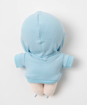 ぬい無地パーカー15cm