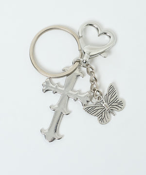 ビジュークロスミニキーホルダー