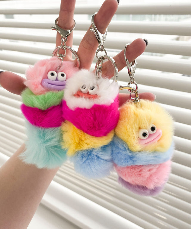 イモムシモンスターぬいキーホルダー