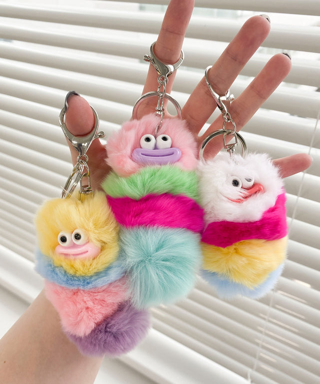 イモムシモンスターぬいキーホルダー