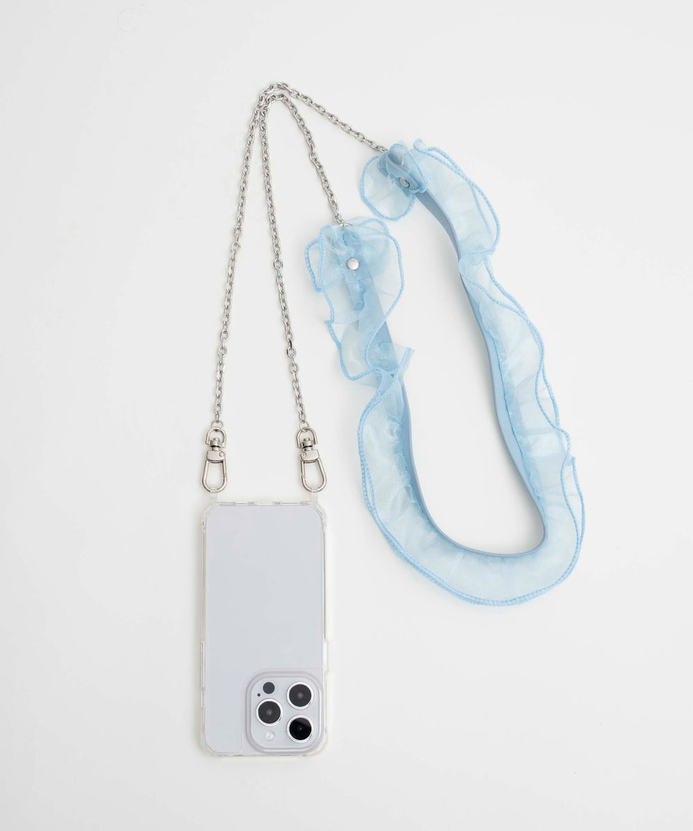 フリルチェーンストラップ