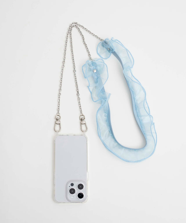 フリルチェーンストラップ