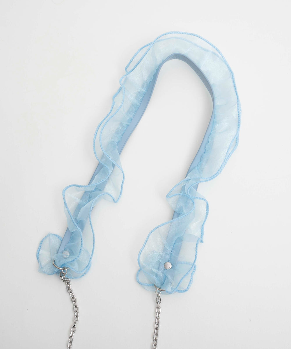 フリルチェーンストラップ