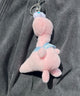 デカ目ザウルスぬいぐるみキーホルダー/ピンク