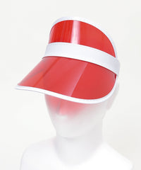 カラフルクリアサンバイザー