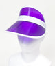 カラフルクリアサンバイザー/パープル
