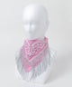 シルバータッセルバンダナ/Lピンク