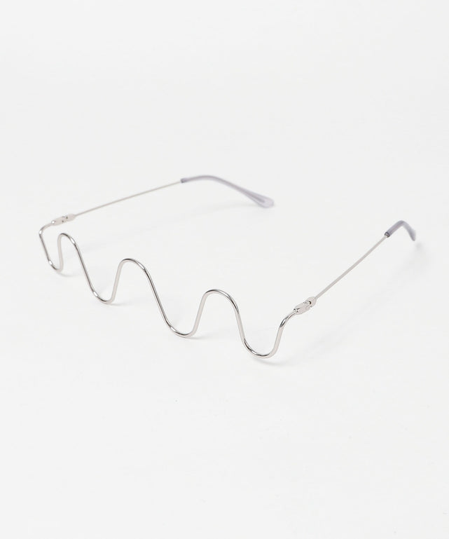 ワイヤーアイウェア/シルバー