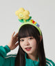 イベントカチューシャA/柄５：お花さん（イエロー）