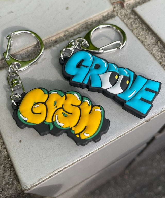 立体モチーフーキーホルダー