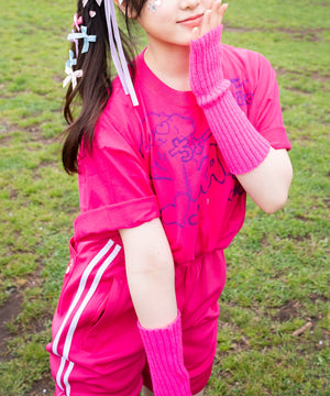 Sピンク モデル:156cm XL着用