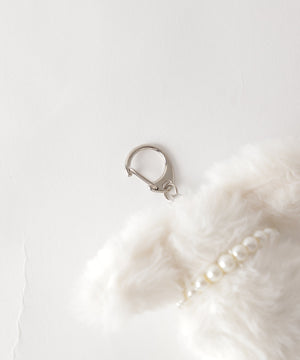 ぷりりんわんこぬいぐるみキーホルダー