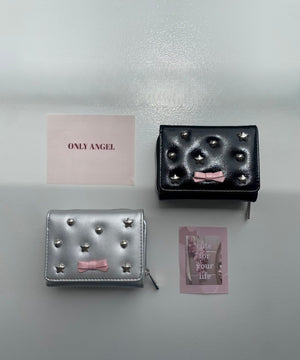 スタッズリボンウォレット