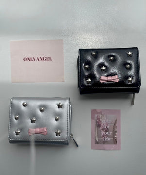 スタッズリボンウォレット