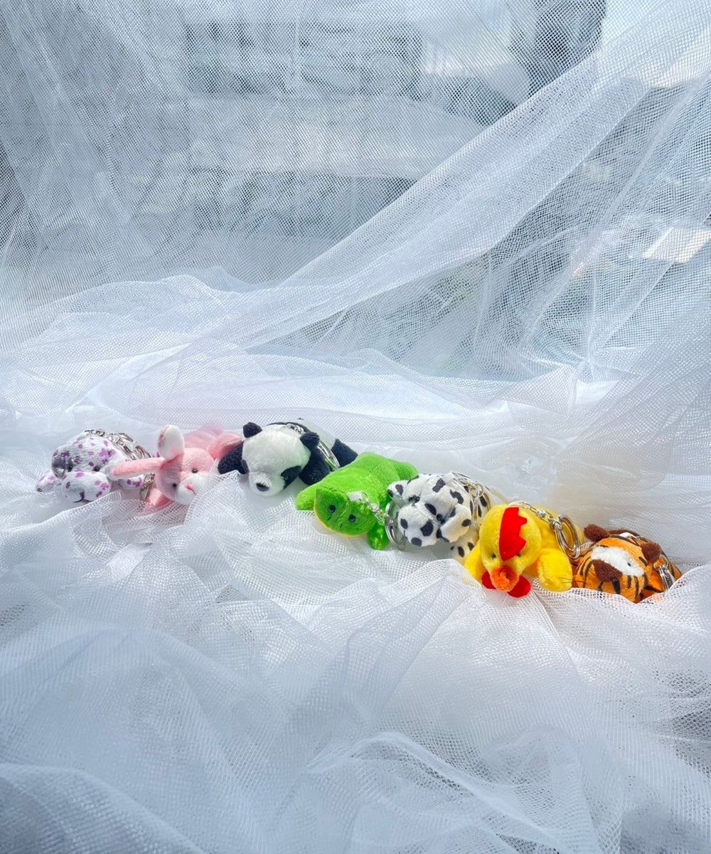 ひっつきあにまるぬいぐるみキーホルダー