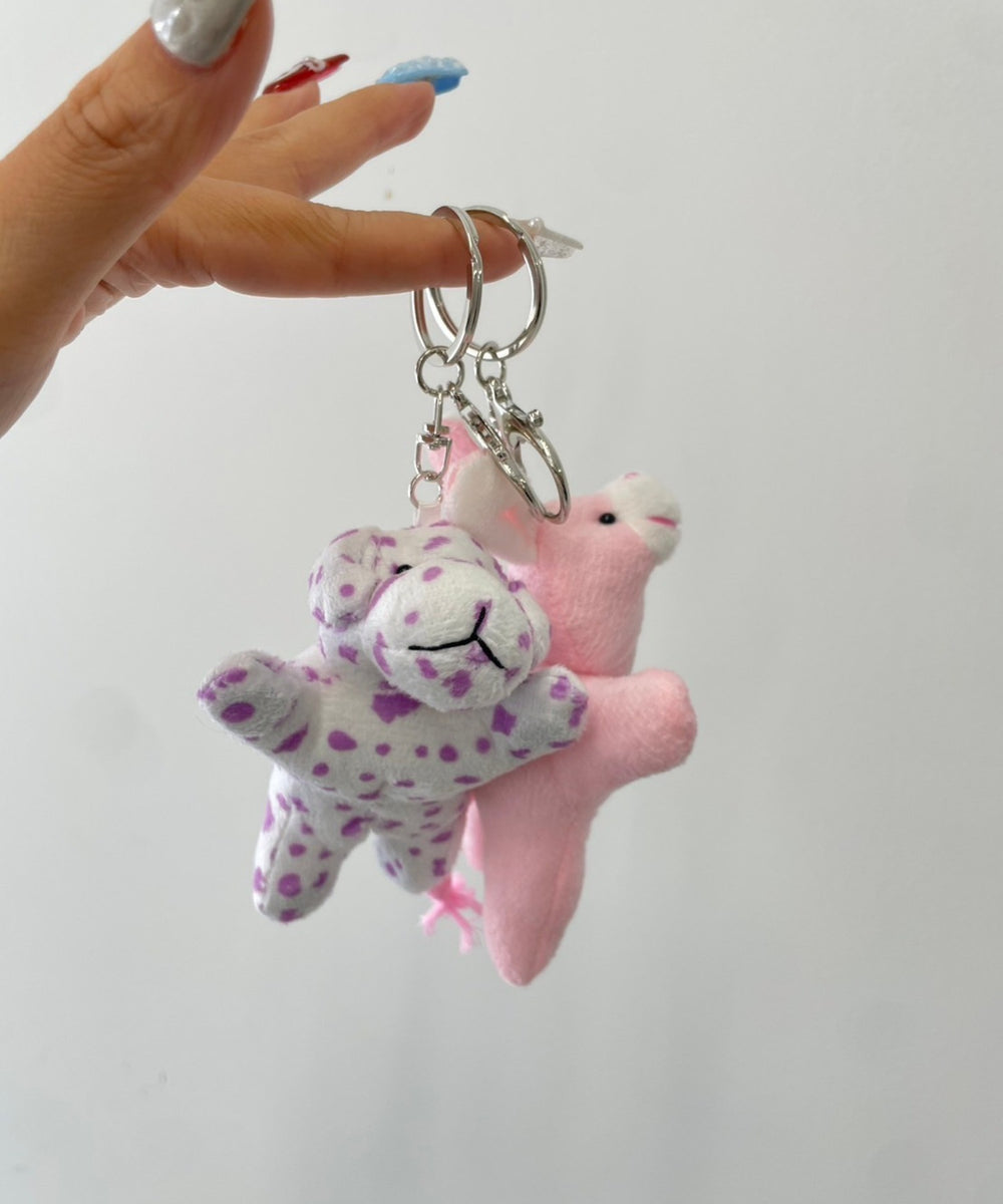 ひっつきあにまるぬいぐるみキーホルダー