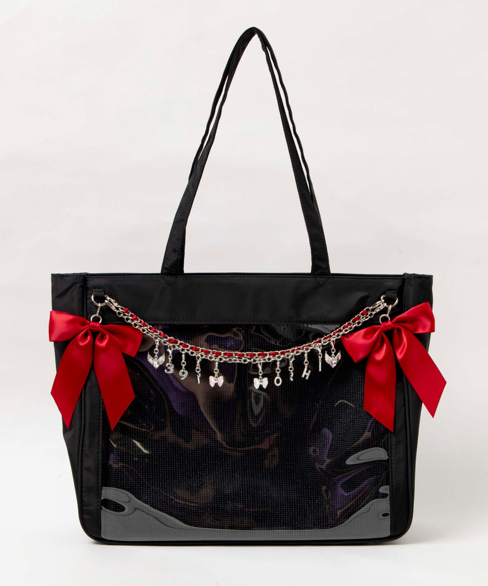 シルバーパールアルファベットDIYチャーム17ｍｍ