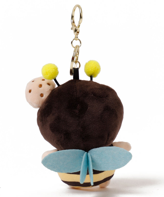 たらこみつばちぬいぐるみキーホルダー