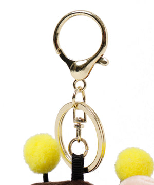 たらこみつばちぬいぐるみキーホルダー