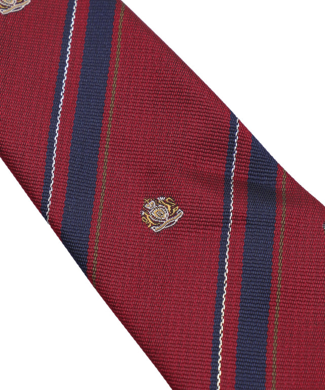 エンブレム柄スクールネクタイ