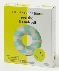 プールリング＆ボールセット　スマイリー