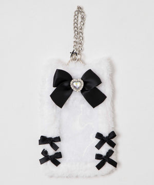 柄7：ネコ（ホワイト×ブラック）