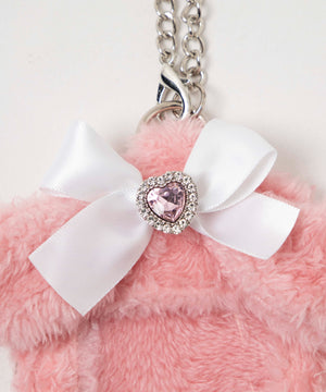 モコモコアニマルパスケース