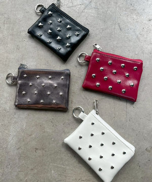 スタッズミニポーチ