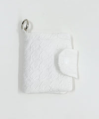 総柄エンボスミニポーチ