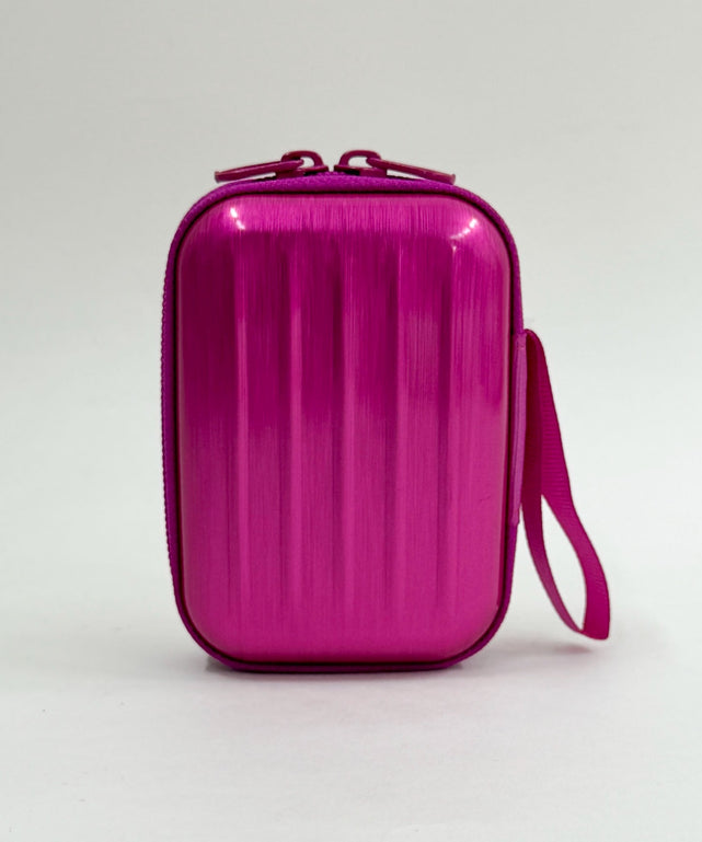 メタリックカラーミニ缶ポーチ/ピンク