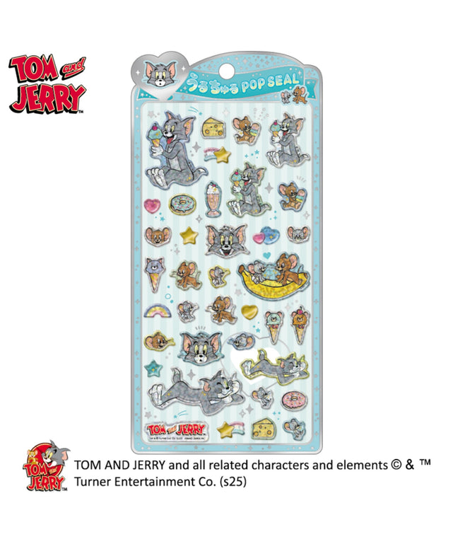 トムとジェリー うるちゅるポップシール/柄1
