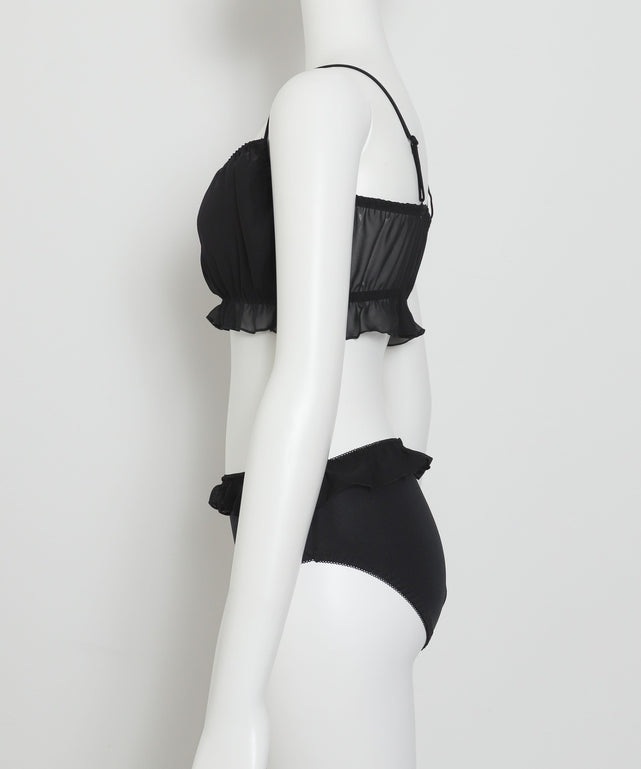 Liliane Ciel シフォンフリル