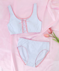 Liliane Ciel レースアップリボン