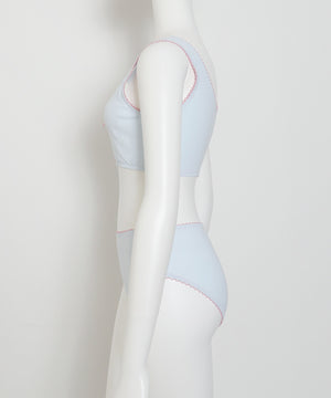 Liliane Ciel レースアップリボン