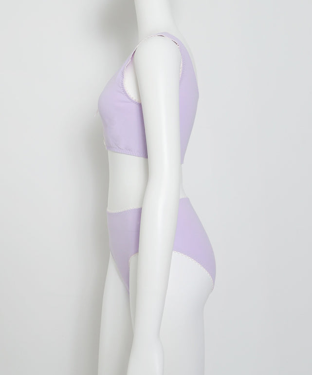 Liliane Ciel レースアップリボン